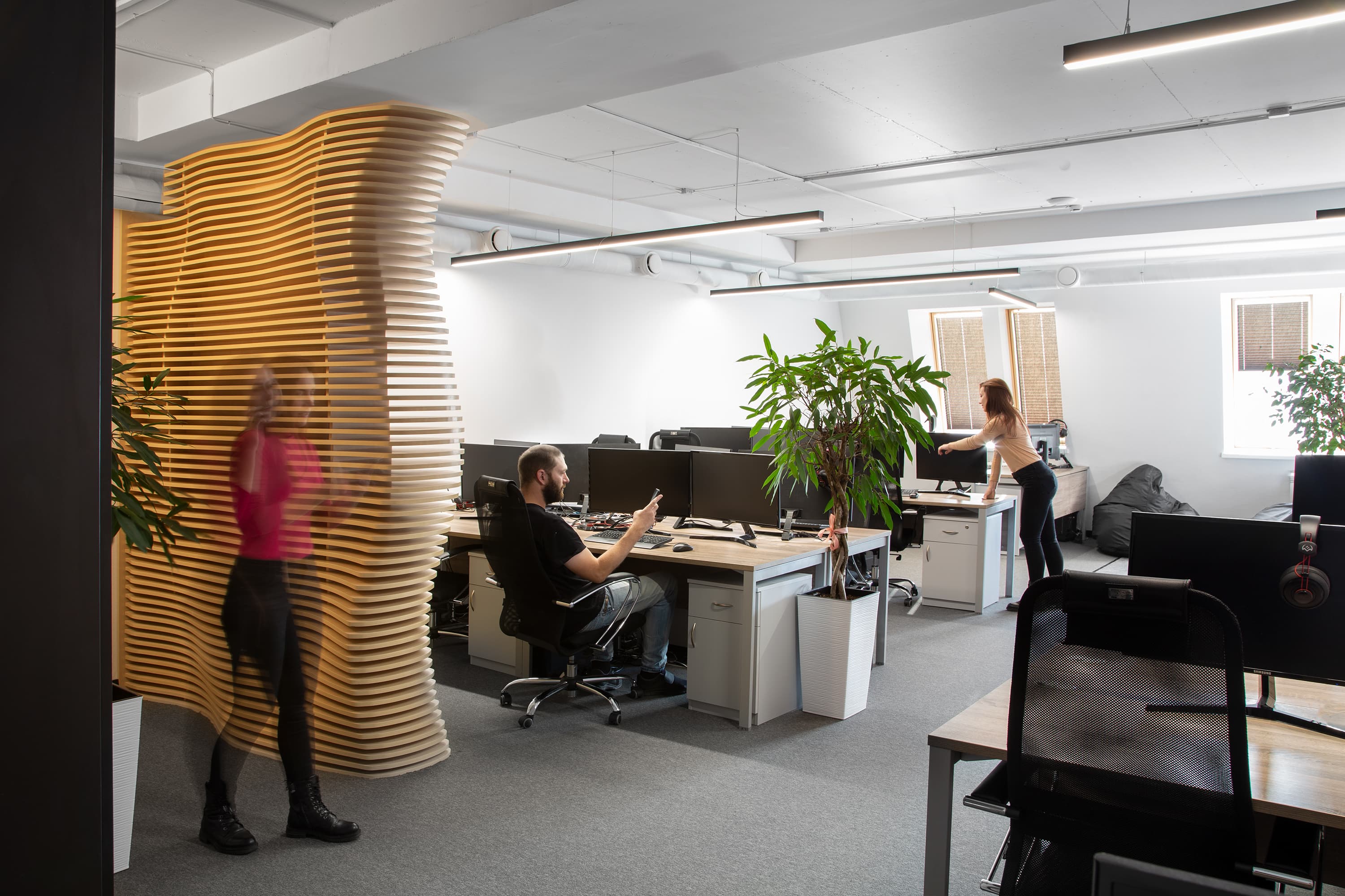 People in the office